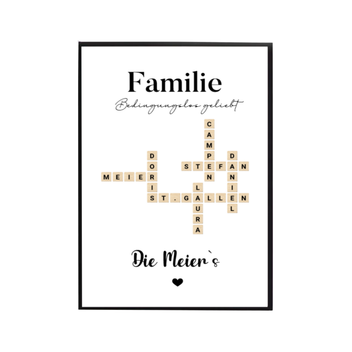Familien Poster