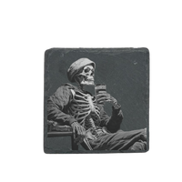 Thumbnail for Schieferuntersetzer -Totenkopf Bier 2