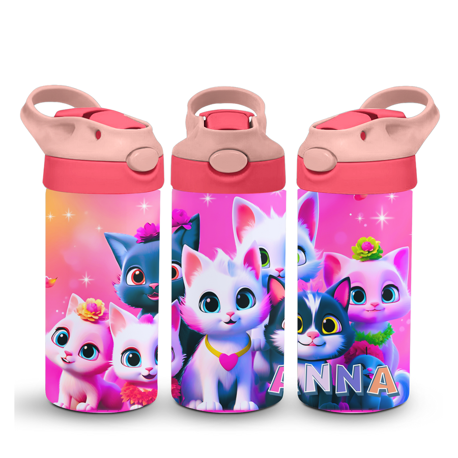 Kinderflasche- Katzen