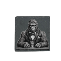Thumbnail for Schieferuntersetzer - Barkeeper Gorilla 2