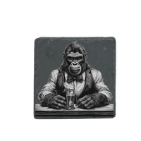 Thumbnail for Schieferuntersetzer - Barkeeper Gorilla 3