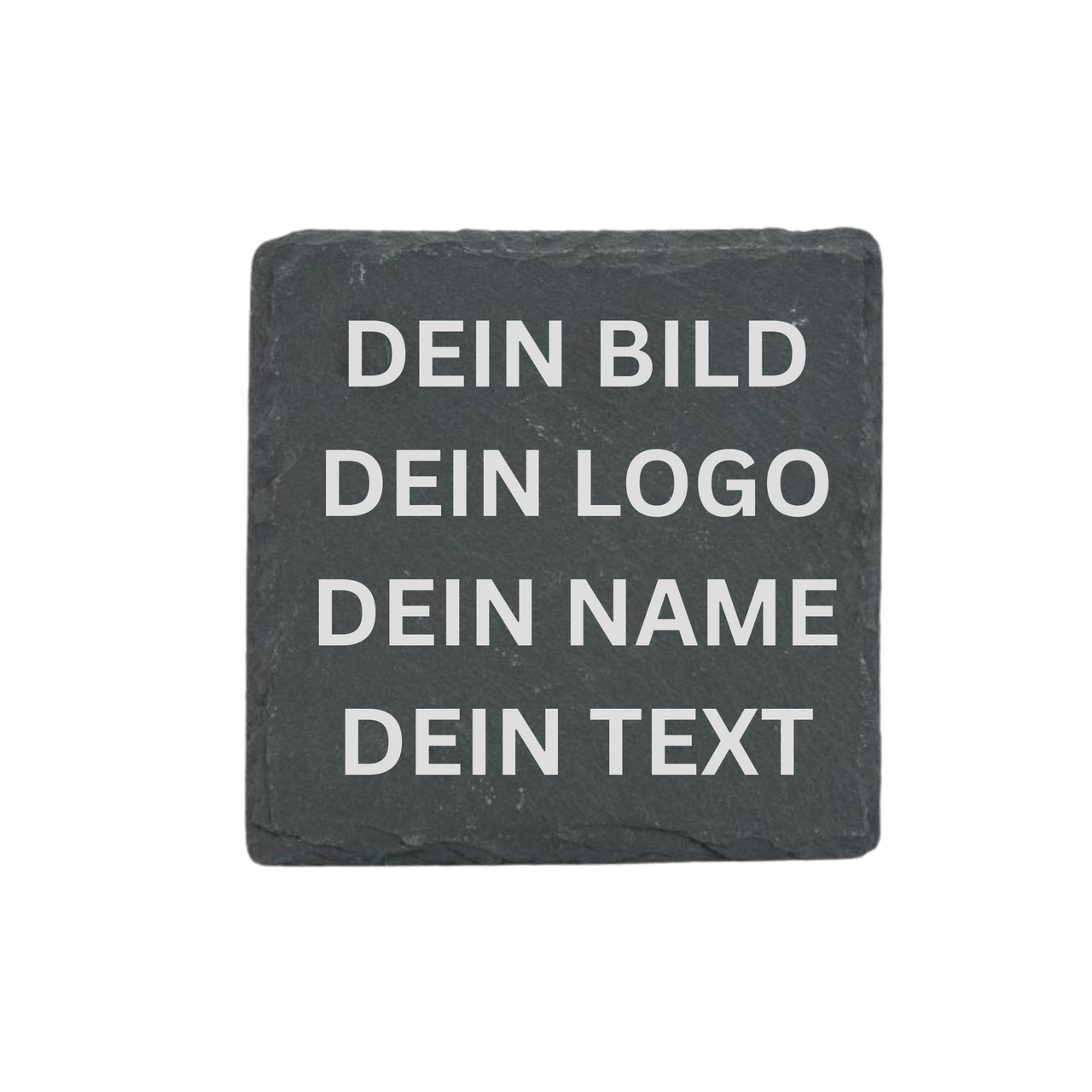Personalisierte Schieferuntersetzer – Selbst gestalten