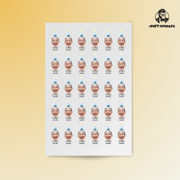 Thumbnail for Personalisierbarer Foto Geburtstagssticker – Mit Foto, Text und Alter