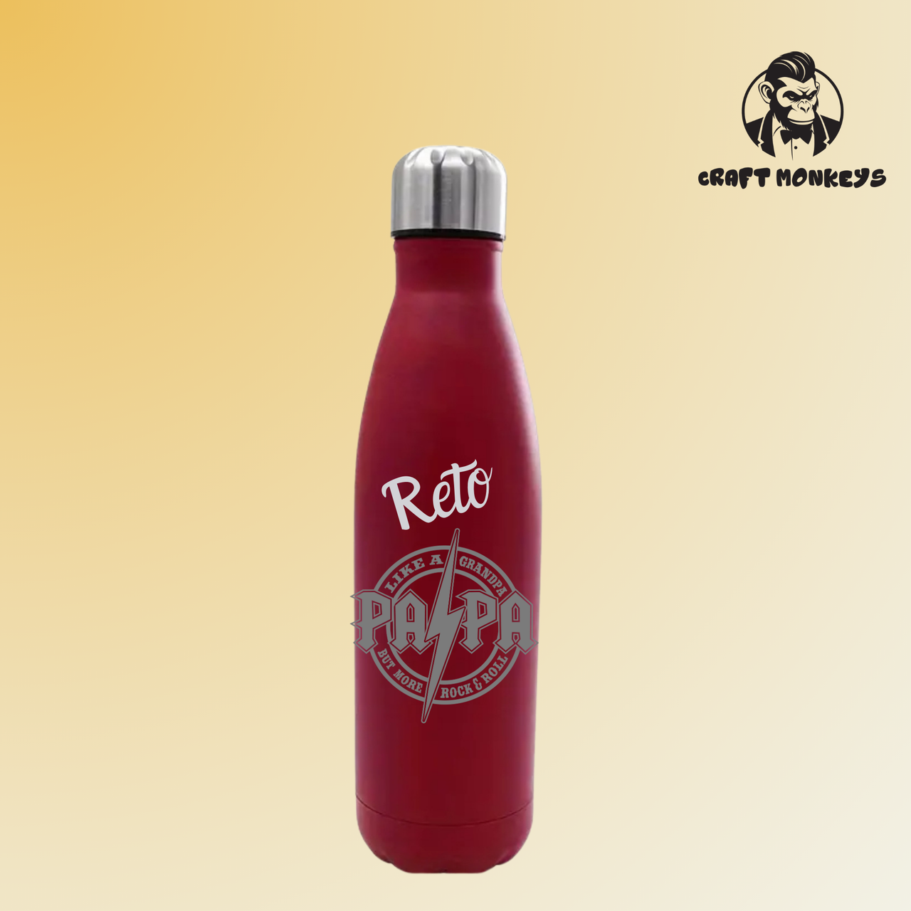 Thermoflasche Papa - Konisch