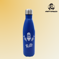 Thumbnail for Thermoflasche Totenkopf Schrauber - Personalisierbar konisch