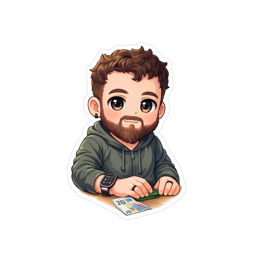 Personalisierter Cartoon Sticker aus deinem Foto