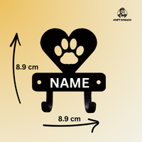 Thumbnail for Personalisierte Hundegarderobe mit Namen – inkl. Schrauben & Dübel