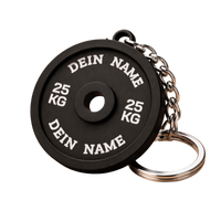 Thumbnail for Personalisierter Hantel Schlüsselanhänger
