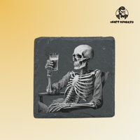 Thumbnail for Schieferuntersetzer -Totenkopf Bier 1