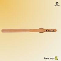 Thumbnail for Personalisierter Schuhlöffel aus Buchenholz im Alpen-Design – 55  Gravur mit Name