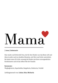 Thumbnail for Definition Bild Mama – Definition und Name