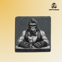 Thumbnail for Schieferuntersetzer - Barkeeper Gorilla 3