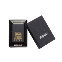 Thumbnail for Zippo Feuerzeug personalisiert mit goldener Gravur - LKW