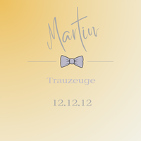 Thumbnail for Flachmann Trauzeuge Fliege