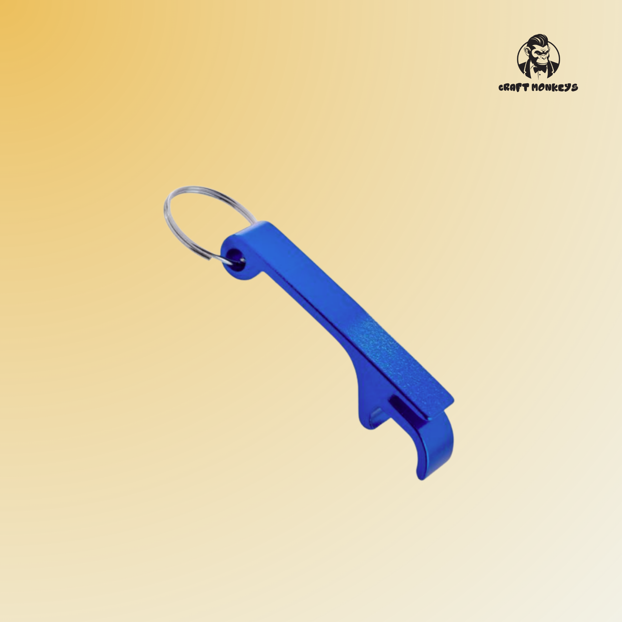 Personalisierbarer Schlüsselanhänger-Flaschenöffner – in vielen Farben erhältlich