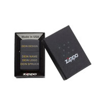 Thumbnail for Zippo Feuerzeug personalisiert mit goldener Gravur