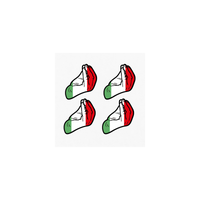Thumbnail for Italienischer Hand Sticker  4 Stück 