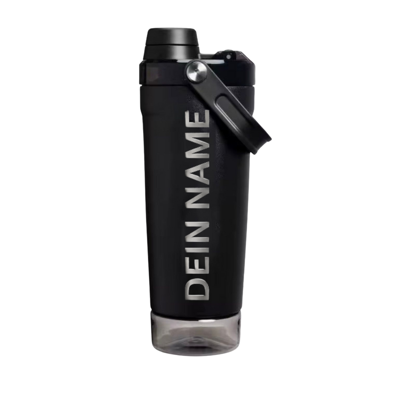 Premium Edelstahl Shaker mit Gravur – Dein personalisierter Fitness Shaker