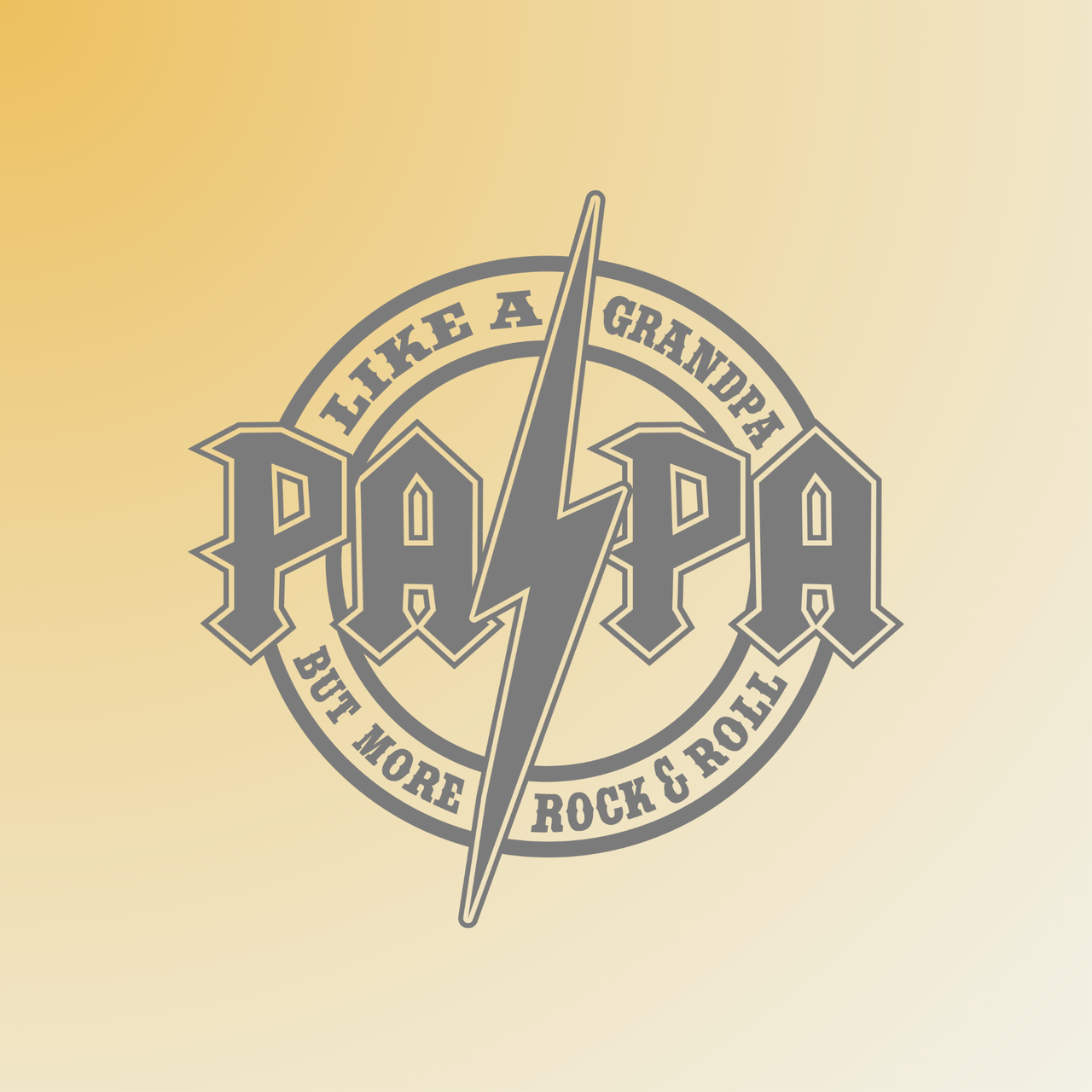 Thermoflasche Papa - Konisch