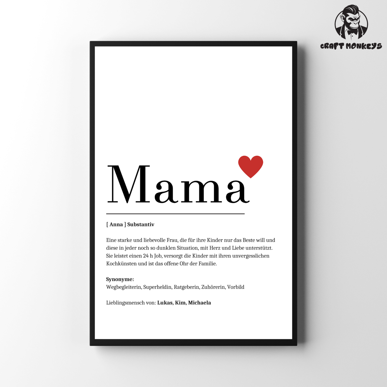 Definition Bild Mama – Definition und Name