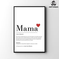 Thumbnail for Definition Bild Mama – Definition und Name