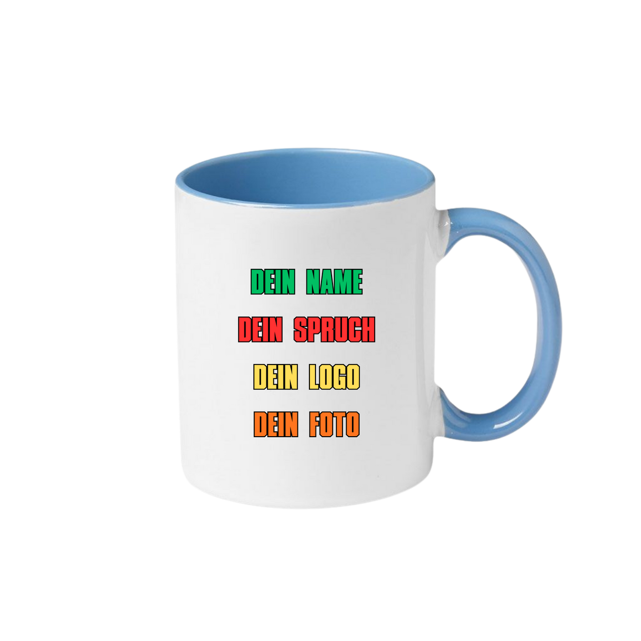 Tasse selber gestalten