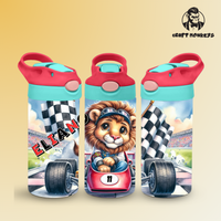 Thumbnail for Kinderflasche - Auto mit Löwe
