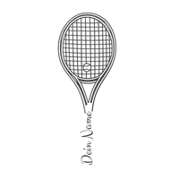 Thumbnail for Thermoflasche 500ml Tennis - Personalisiert