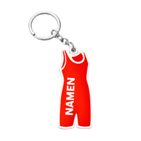 Thumbnail for Personalisierter Schlüsselanhänger Ringeranzug – mit Wunschname