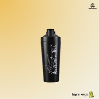 Thumbnail for Personalisierter Edelstahl-Proteinshaker im Alpen-Design – 750 ml Shaker mit Namensgravur