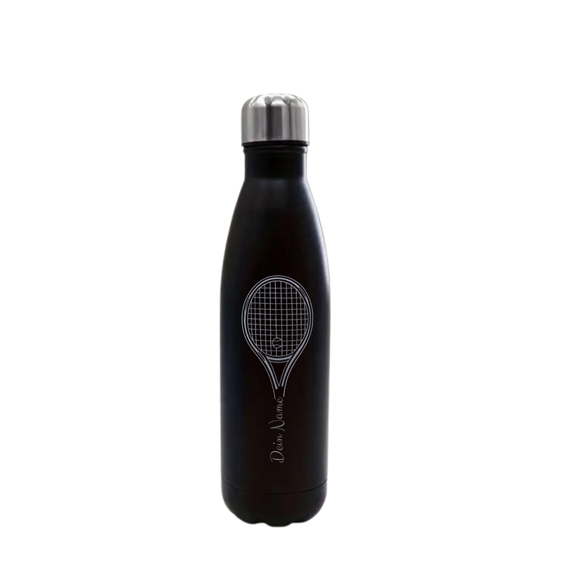 Thermoflasche 500ml Tennis - Personalisiert