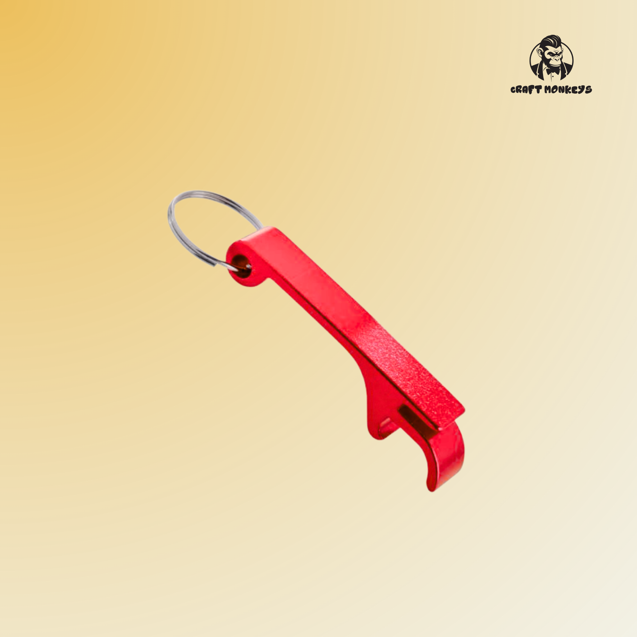 Personalisierbarer Schlüsselanhänger-Flaschenöffner – in vielen Farben erhältlich