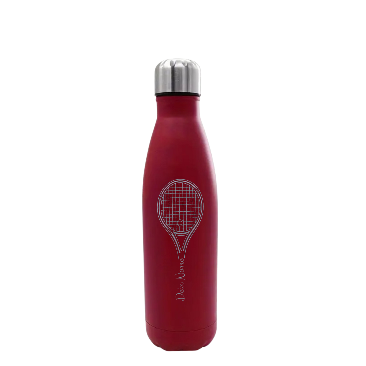 Thermoflasche 500ml Tennis - Personalisiert