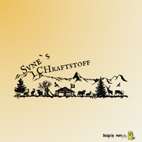 Thumbnail for Personalisierter Edelstahl-Proteinshaker im Alpen-Design – 750 ml Shaker mit Namensgravur