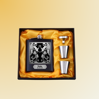 Thumbnail for Flachmann Sternzeichen - Zwilling Personalisierbar