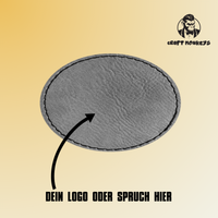 Thumbnail for Personalisierbarer Kunstleder-Aufbügelpatch