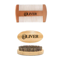 Thumbnail for Bartbürsten-Set aus Bambus - Personalisiert