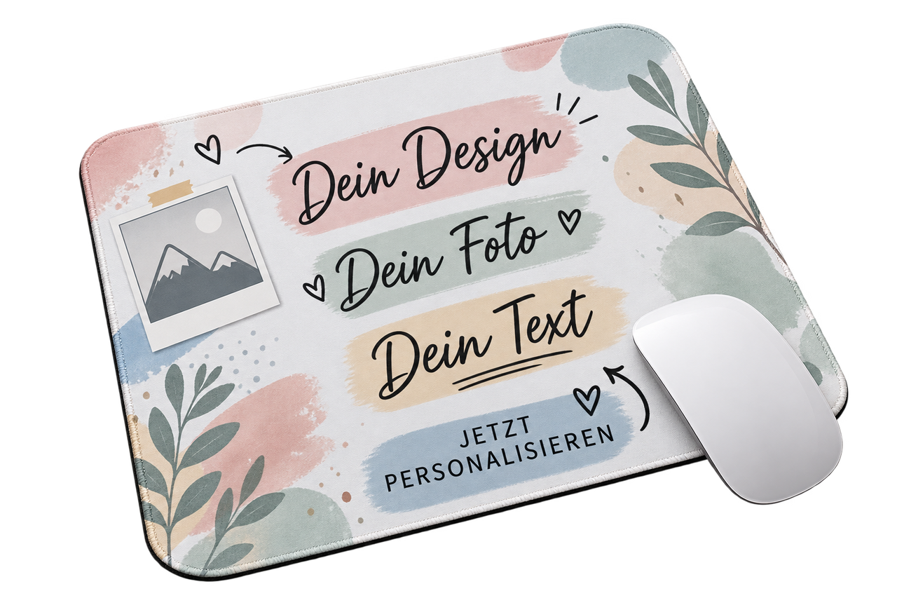 Personalisierte Mausmatte - Craft Monkeys