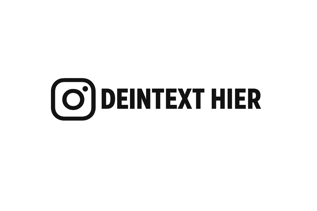 Social Media Sticker personalisiert - Wunschname Aufkleber wetterfest Vinyl