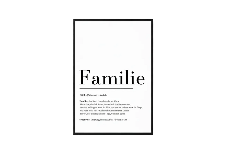 Definitions Bild Familie 
