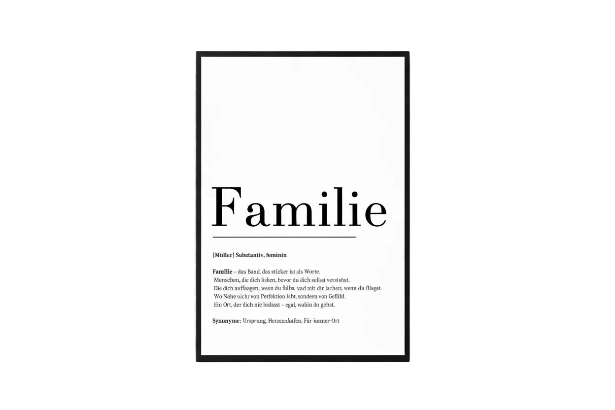 Definitions Bild Familie 
