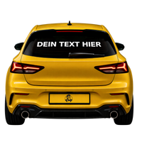 Thumbnail for Autoaufkleber mit Wunschtext – Individuelle Fahrzeugbeschriftung für Heckscheibe