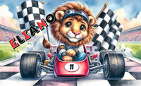 Thumbnail for Kinderflasche - Auto mit Löwe