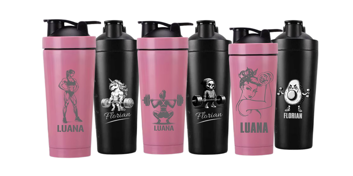 Diverse Fitnessshaker Craft Monkeys 