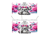 Thumbnail for Kaffebecher Koalabär Mittelfinger Personalisiert 