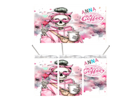 Thumbnail for Kaffeebecher To-Go Skelett Mittelfinger personalisiert 