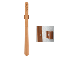Thumbnail for Schuhlöffel aus Buche Personalisierbarer (55 cm) – inkl. magnetischer Wandhalterung