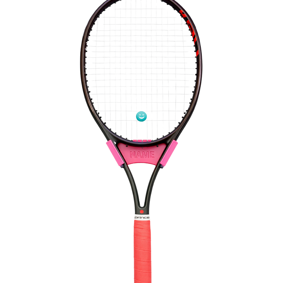 Tennisschläger Wandhalterung personalisiert