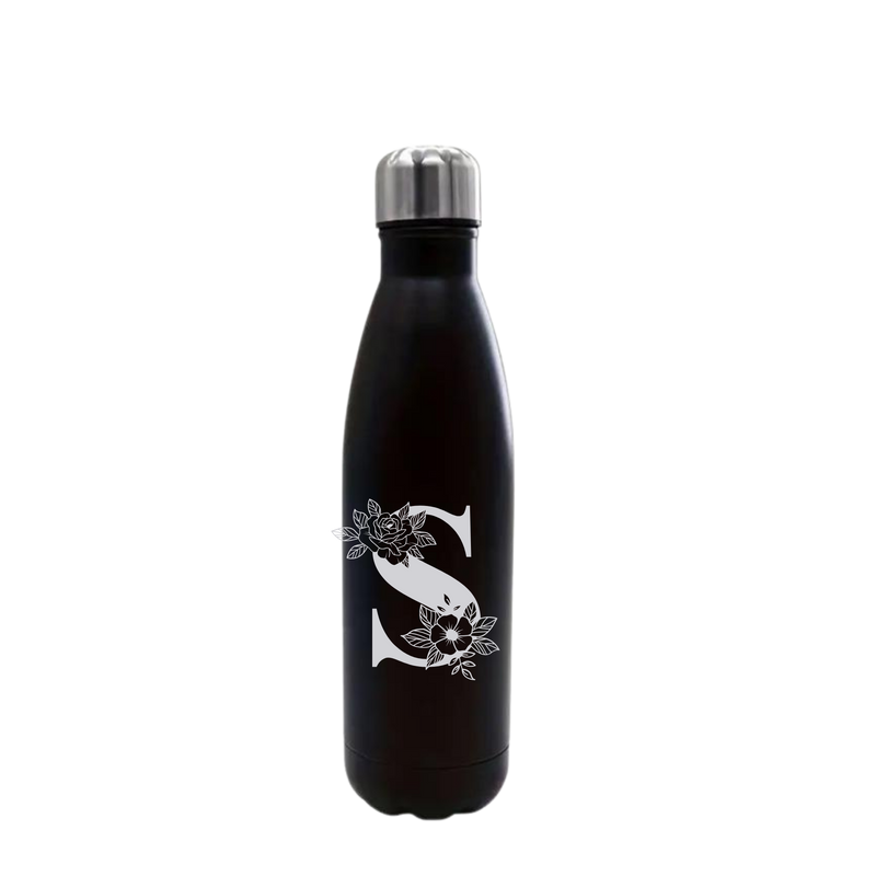Thermoflasche Monogramm - konisch