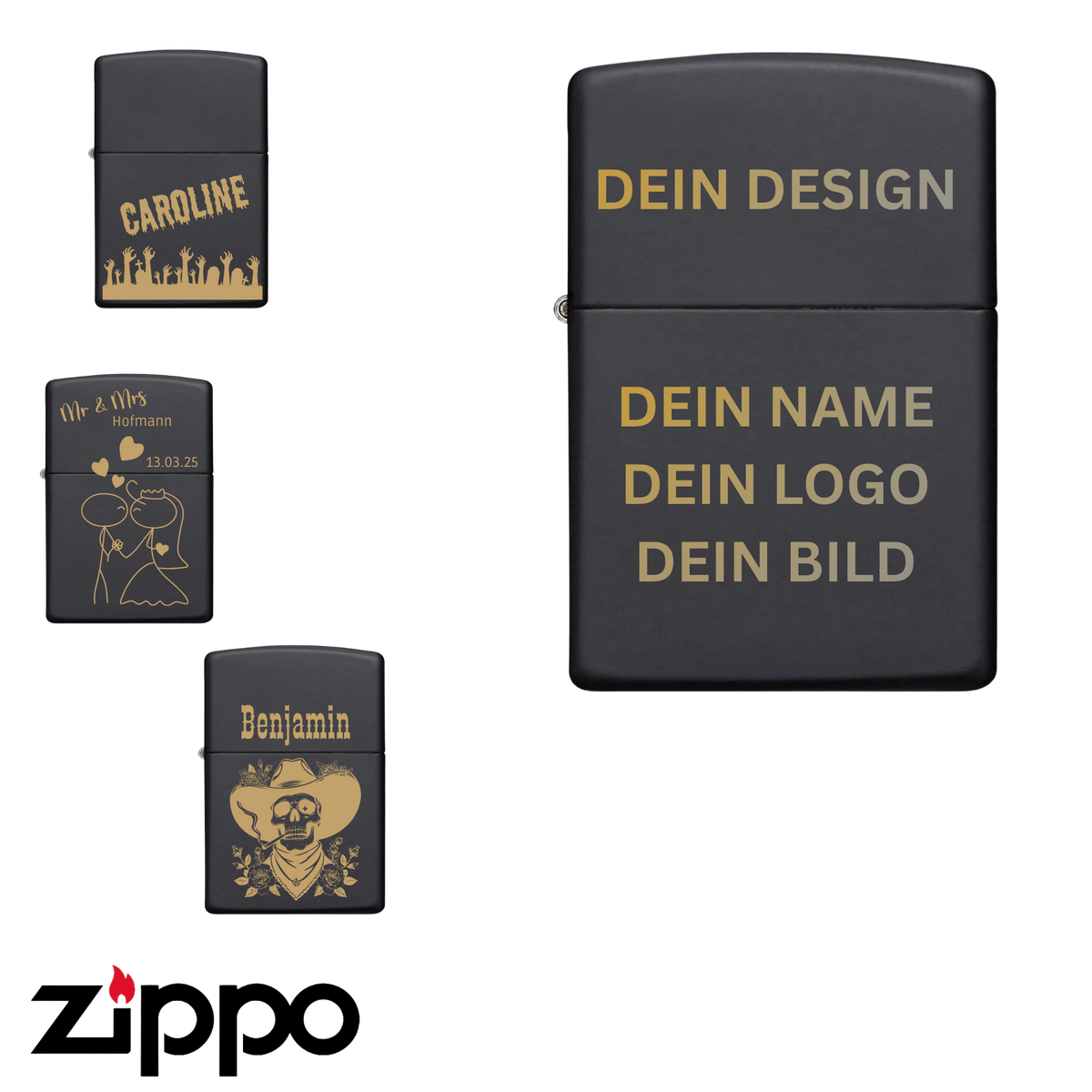 Verschiedene Zippo Craft Monkeys 